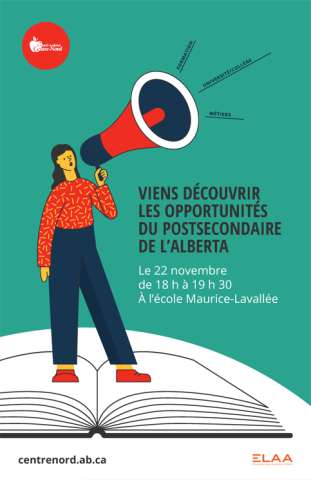 Affiche foire postsecondaire